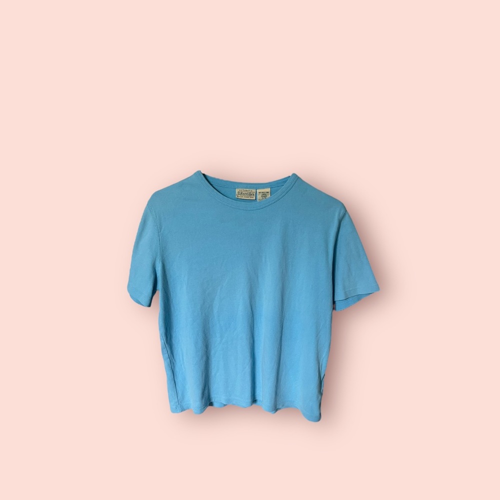 LIGHT BLUE TEE